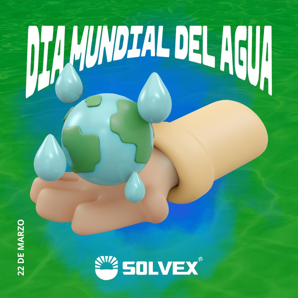solvex_mexico's tweet photo. 💧  El agua es vida, pero no es infinita.  🌍 💙  En este #DíaDelAgua, recordemos su valor y cuidémosla para el futuro. #CuidaElAgua #CadaGotaCuenta https://t.co/D4I43InK9j