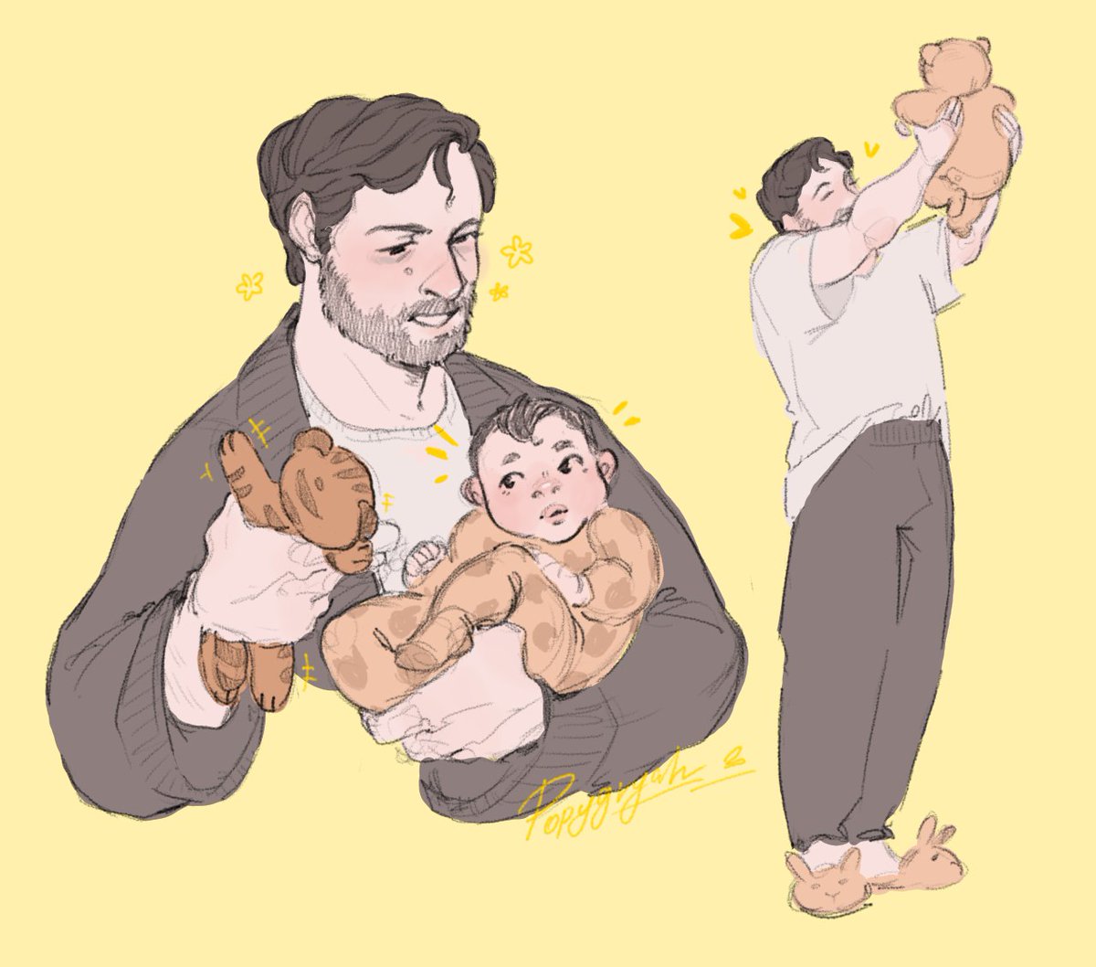 daddy  helmot and his little cub😭😭😭😭💕💕💕💕
#HelmutZemo