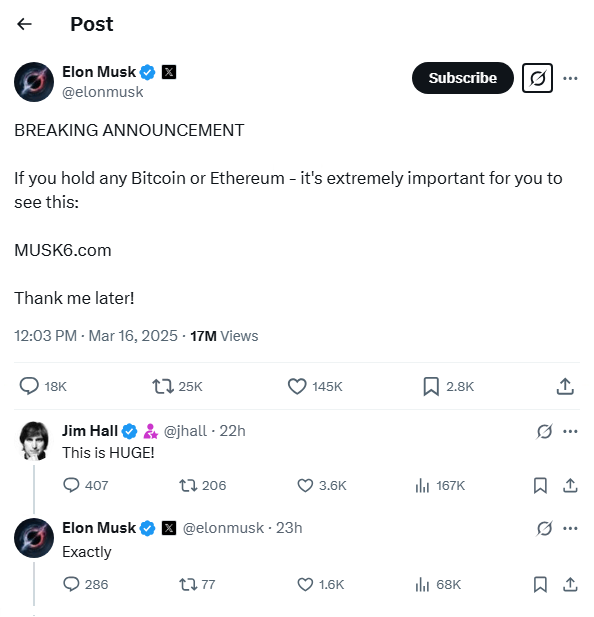 BangAIca's tweet photo. @elonmusk Elon, you are the bravest person there is https://t.co/CPLDiCD9wc