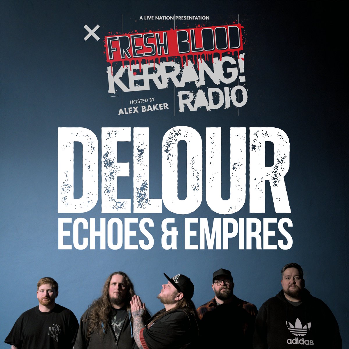 De’Lour (@delourband) on Twitter photo Massive thank you to <a href="/alexbakerman/">Alex Baker</a> for spinning our new single on <a href="/KerrangRadio/">Kerrang! Radio</a> tonight, on the Fresh Blood show, airing from midnight!
Check it out: hellorayo.co.uk/kerrang/schedu…
#Kerrang #Freshblood #Music #NewMusic Massive thank you to <a href="/alexbakerman/">Alex Baker</a> for spinning our new single on <a href="/KerrangRadio/">Kerrang! Radio</a> tonight, on the Fresh Blood show, airing from midnight!
Check it out: hellorayo.co.uk/kerrang/schedu…
#Kerrang #Freshblood #Music #NewMusic