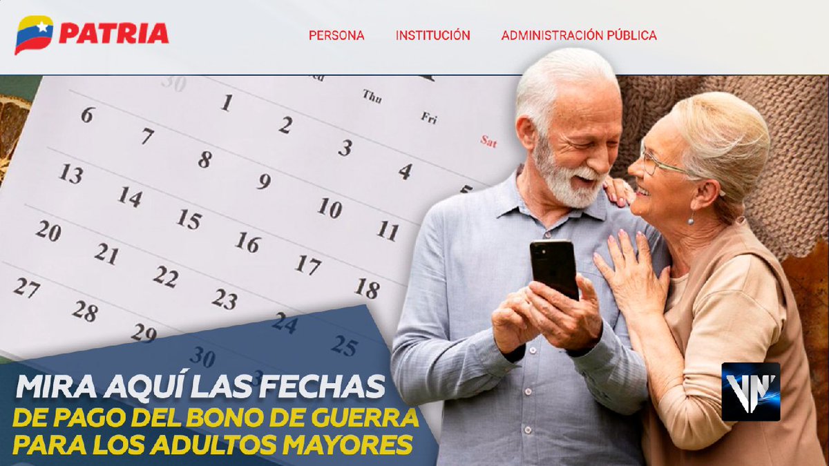 La Plataforma Patria inició la entrega del Bono Contra la Guerra Económica, dirigida a los adultos mayores, correspondiente al mes de marzo de 2025. #prelemi