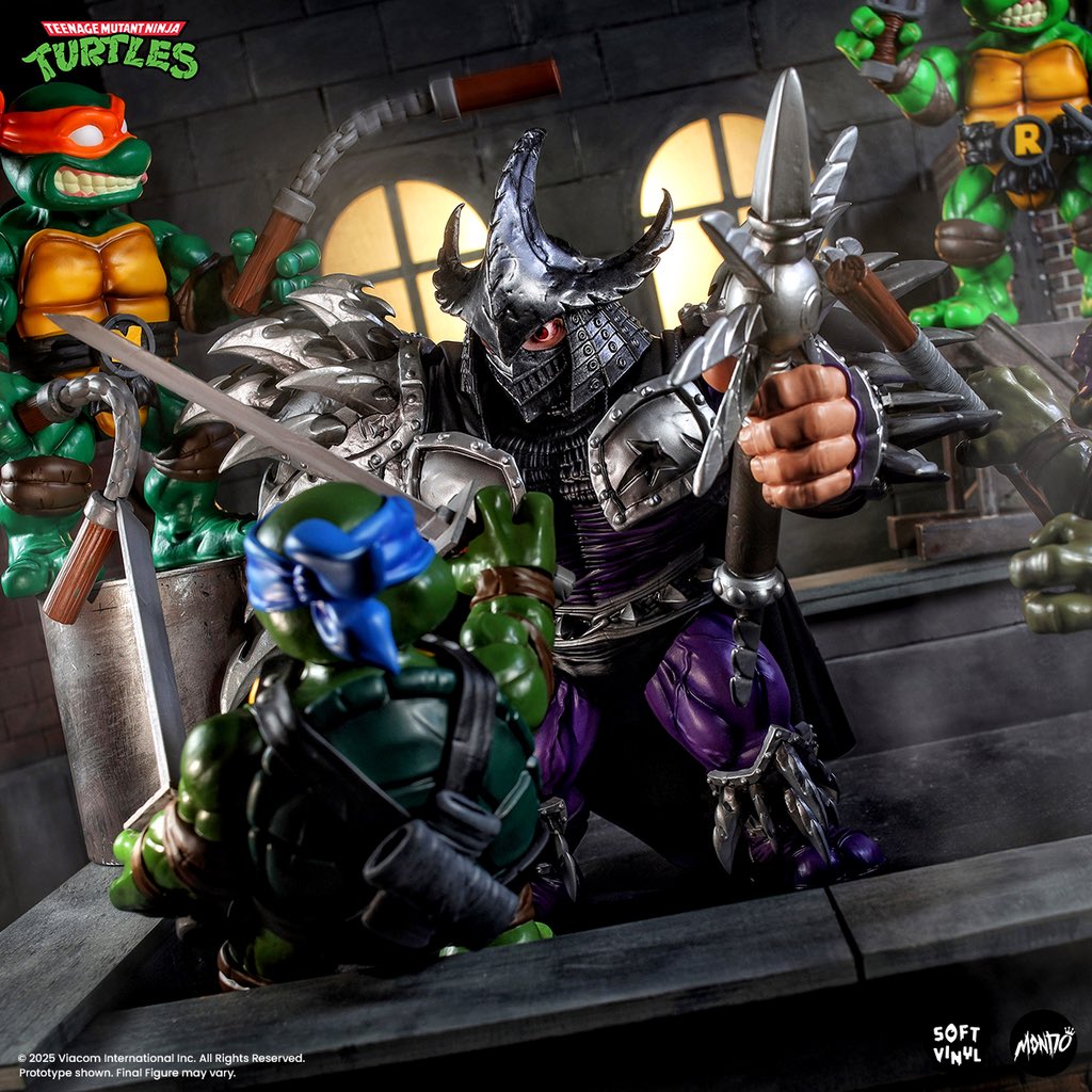 toybroreviews's tweet photo. Mondo Vinyl Super Shredder goes up tomorrow 3/20 at 1pm EST, $150 https://t.co/0HMwoRaavN