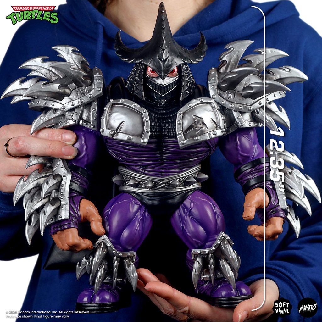 toybroreviews's tweet photo. Mondo Vinyl Super Shredder goes up tomorrow 3/20 at 1pm EST, $150 https://t.co/0HMwoRaavN