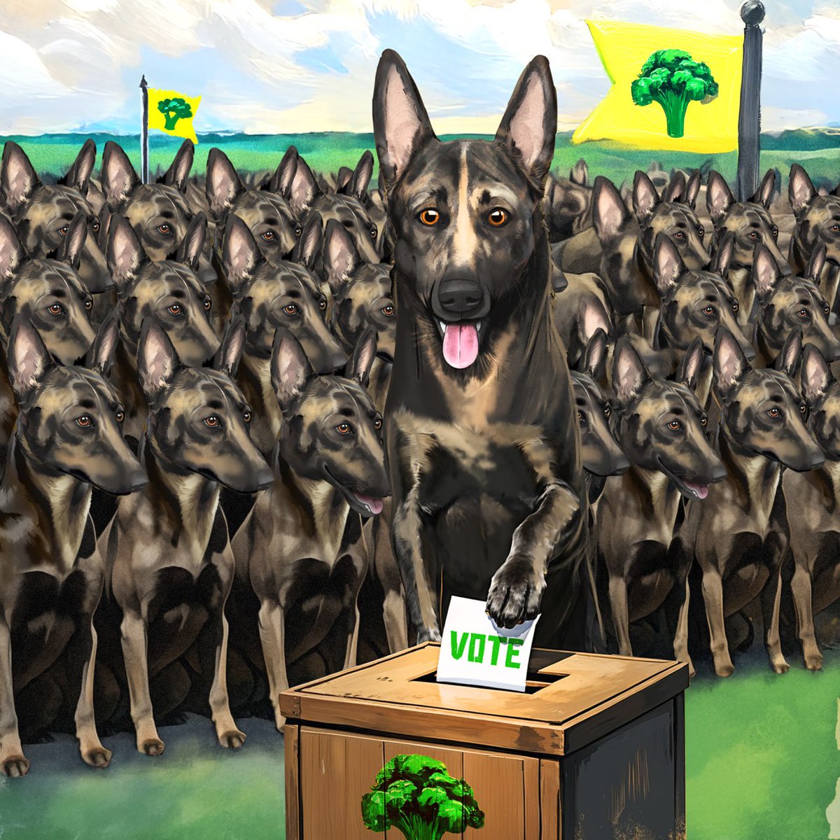 Dear Broccolians,

We’ve already shown that we are the best, and now it’s time to prove it AGAIN! 
We’re on the brink of our second victory, and we need EVERY vote to make it happen. 
Every single vote matters!

Tell your friends, your neighbors, your family - get them to