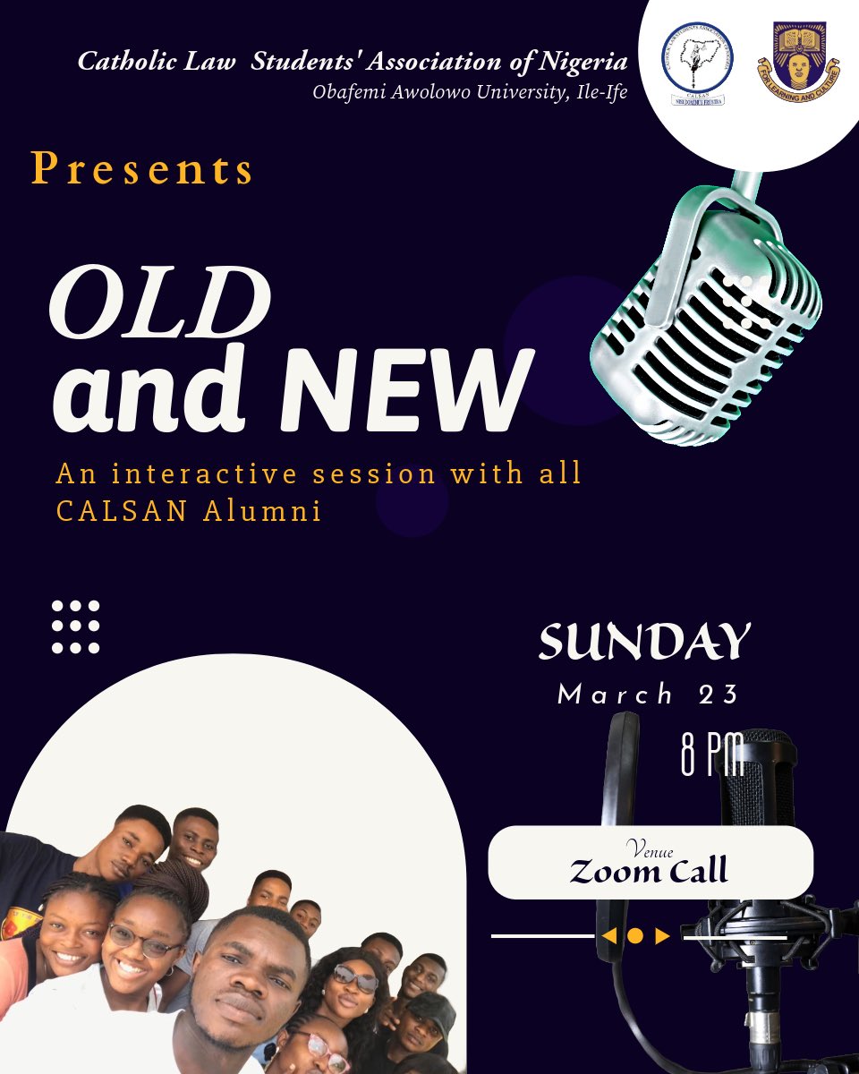calsanoau's tweet photo. CALSAN💙❤️

OLD &amp; NEW– An Interactive Session with CALSAN Alumni!

Discover, grow, and be inspired by those who have been where you are. Gain insights to help you move forward!

📅 Sunday, March 23rd,2025
⏰ 8PM
📍 Now on Zoom!(Updated Venue)

Be there!

NISI DOMINUS FRUSTRA!💙❤️ https://t.co/jwSE5S5keE