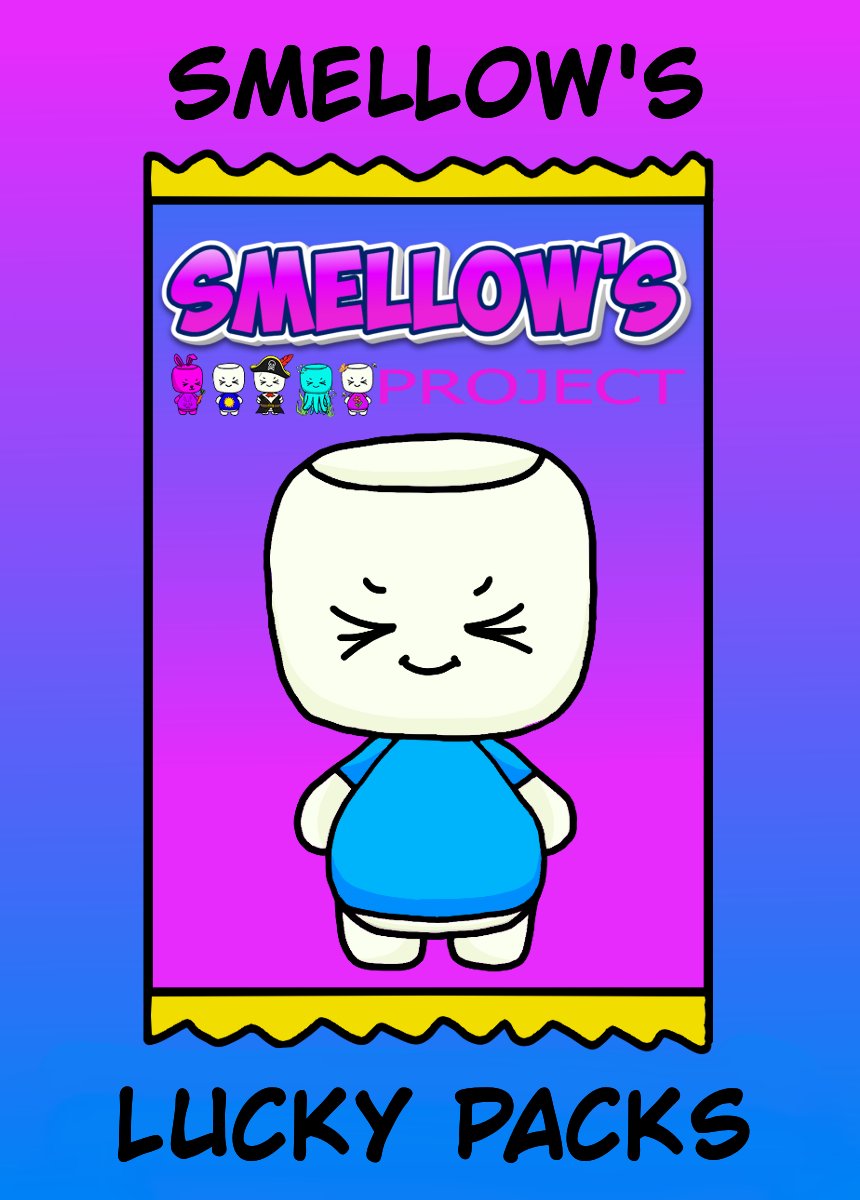 Lets do a NFT $SMLO collection on $WAXP Giveaway!🔥

1  Lucky Smellow's NFT packs per winner! 5 winners total!

- Follow me (<a href="/SmellowsProject/">Smellow's</a>)
- Tag 3 friends 
 - like and repost  ENDS TOMORROW!  Don't miss! 📷 💰