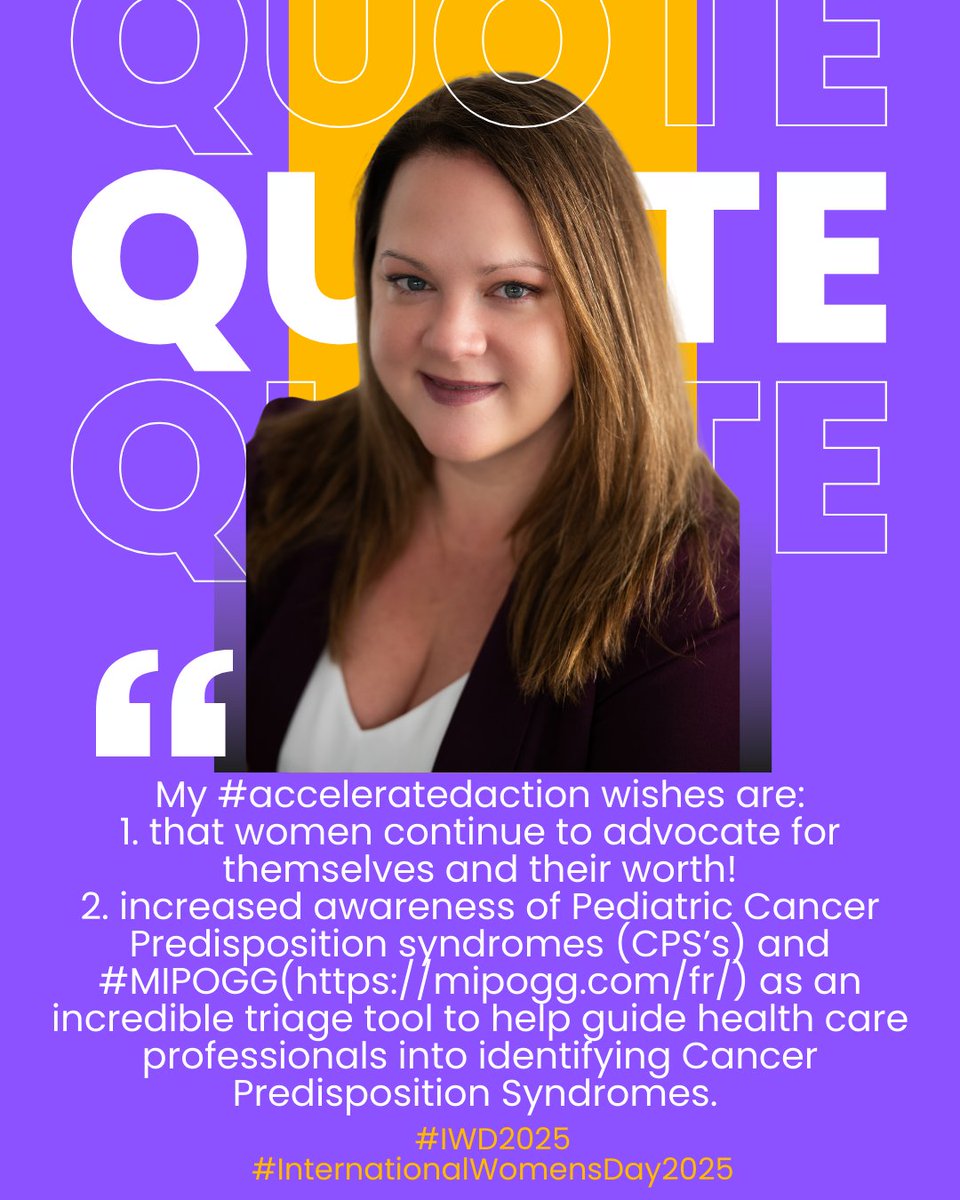 MuhcRi's tweet photo. At THE INSTITUTE @RIMUHC1, I am the #Pediatric Cancer Predisposition Research Program Manager and #Clinical Research Nurse, I am fortunate to be able to meet every new pediatric cancer patient who comes through the doors of the MCH as a part of my role. https://t.co/MWx13oYgNM