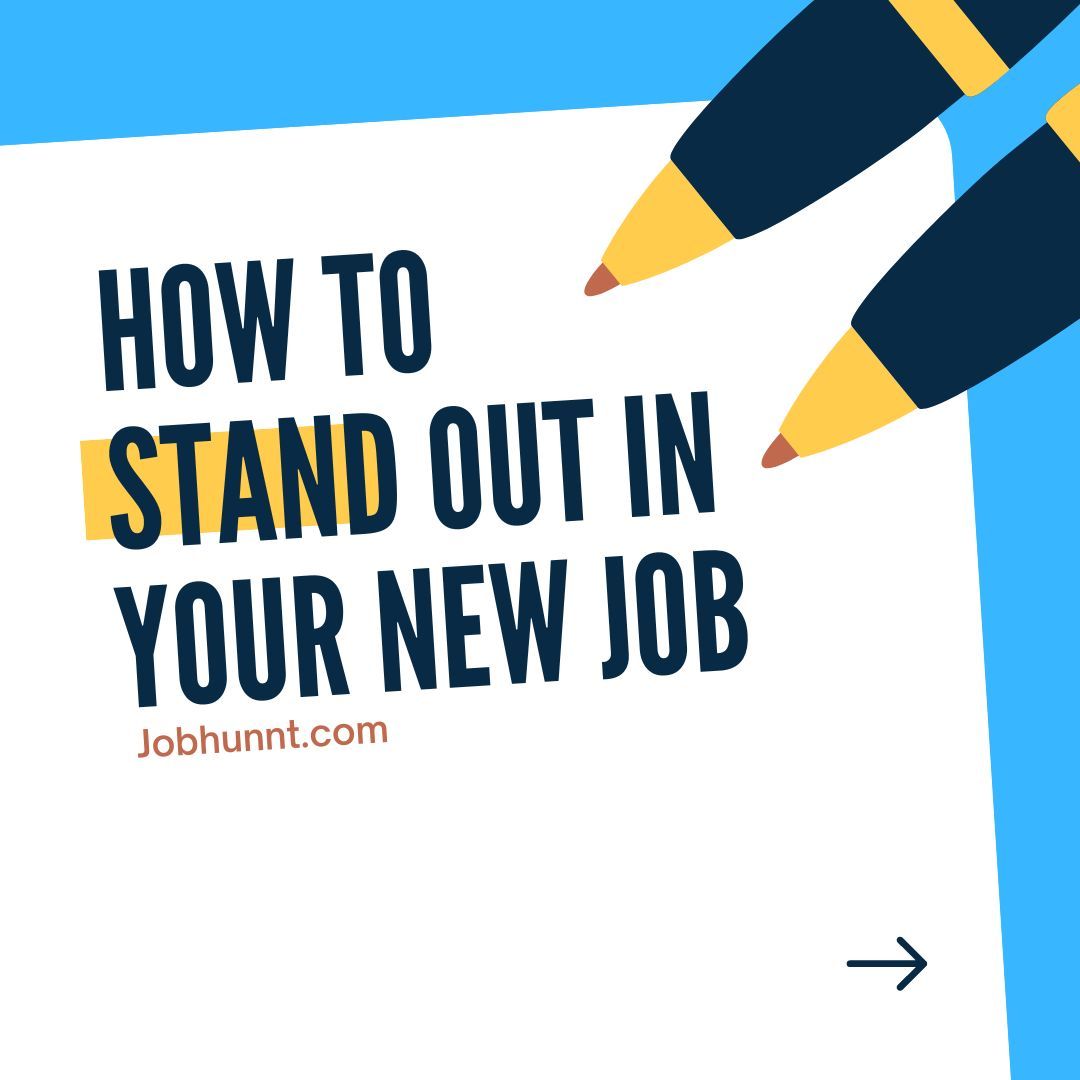 JobHunnt's tweet photo. Starting a new job?

🌟 Here are some tips to make a lasting impression and stand out from day one 

#NewJob #CareerTips #StandOutAtWork #ProfessionalGrowth #CareerSuccess #JobHunnt https://t.co/xJKaWksqhz