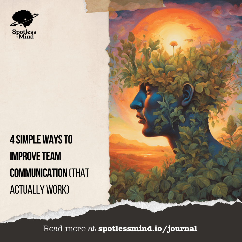 spotlessmindio's tweet photo. ✅ In today’s fast-paced work environment, effective team communication isn’t just nice to have—it’s essential for leadership success. Transform your team's collaboration with #SpotlessMind.

👉 Read more: https://t.co/cIy60uWQVh

#communication #leadership #workplace #success https://t.co/XQNZbdJ70f