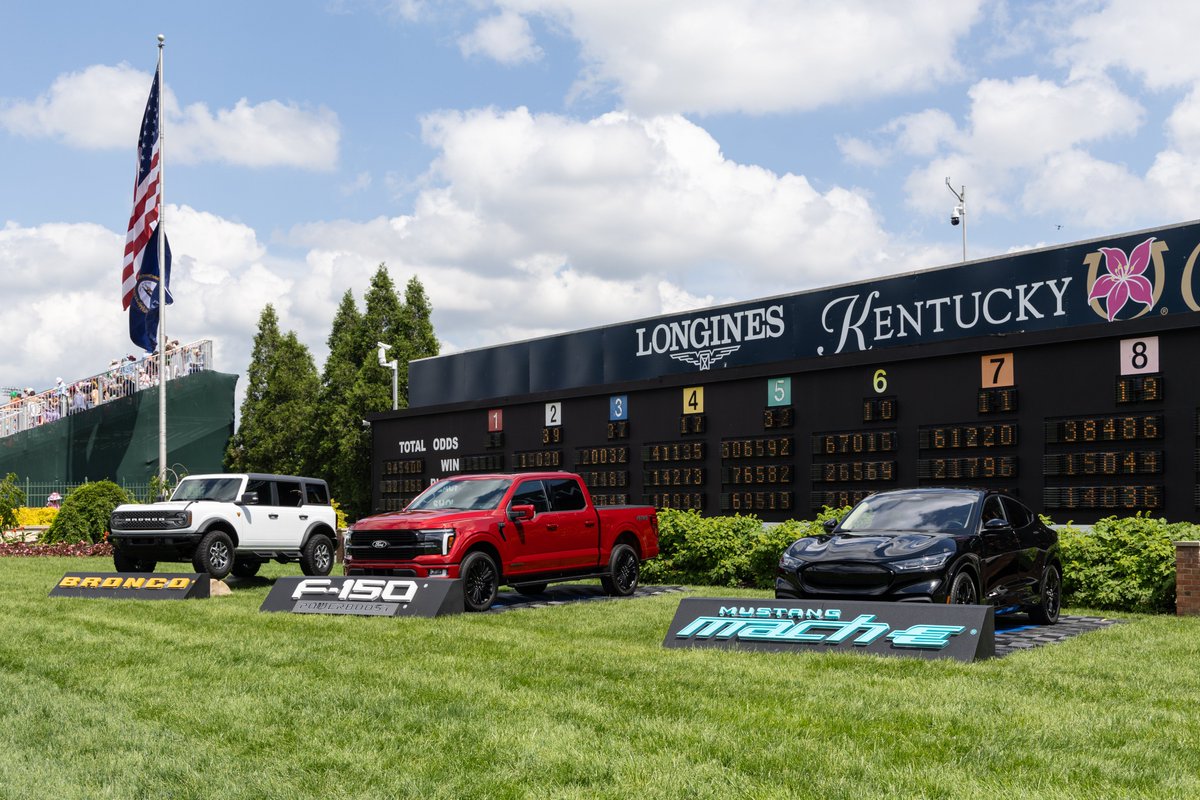 Some partnerships just fit—and few things go together like <a href="/Ford/">Ford Motor Company</a> &amp; the <a href="/KentuckyDerby/">Kentucky Derby</a>. Both are built on legacy, passion &amp; the thrill of the moment. I’m beyond excited to share that Ford is continuing as the Exclusive Automotive Partner of the Derby! shorturl.at/c9O11