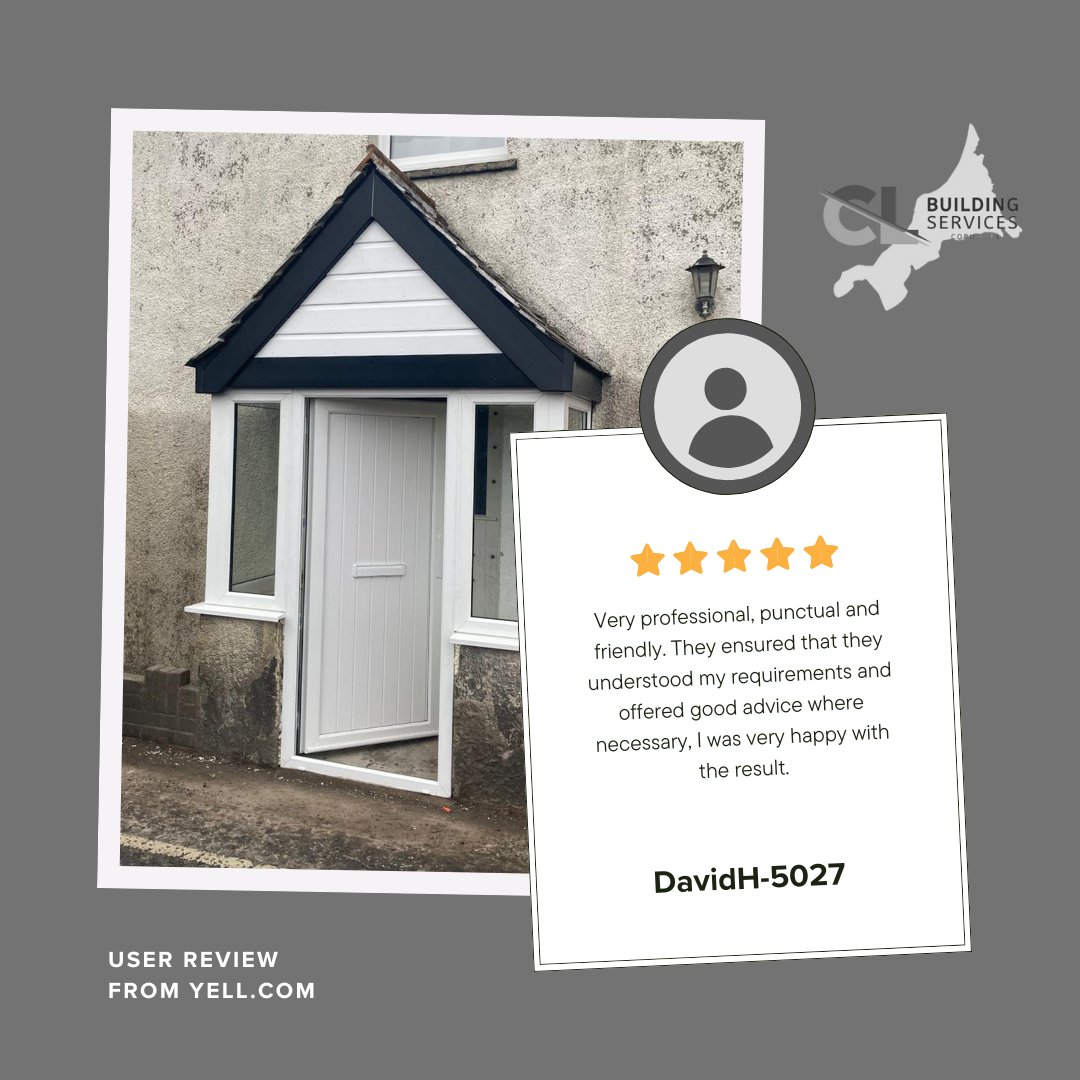 CLBuildServices's tweet image. Another happy customer...why not contact us to see how we can help with your problem porch?