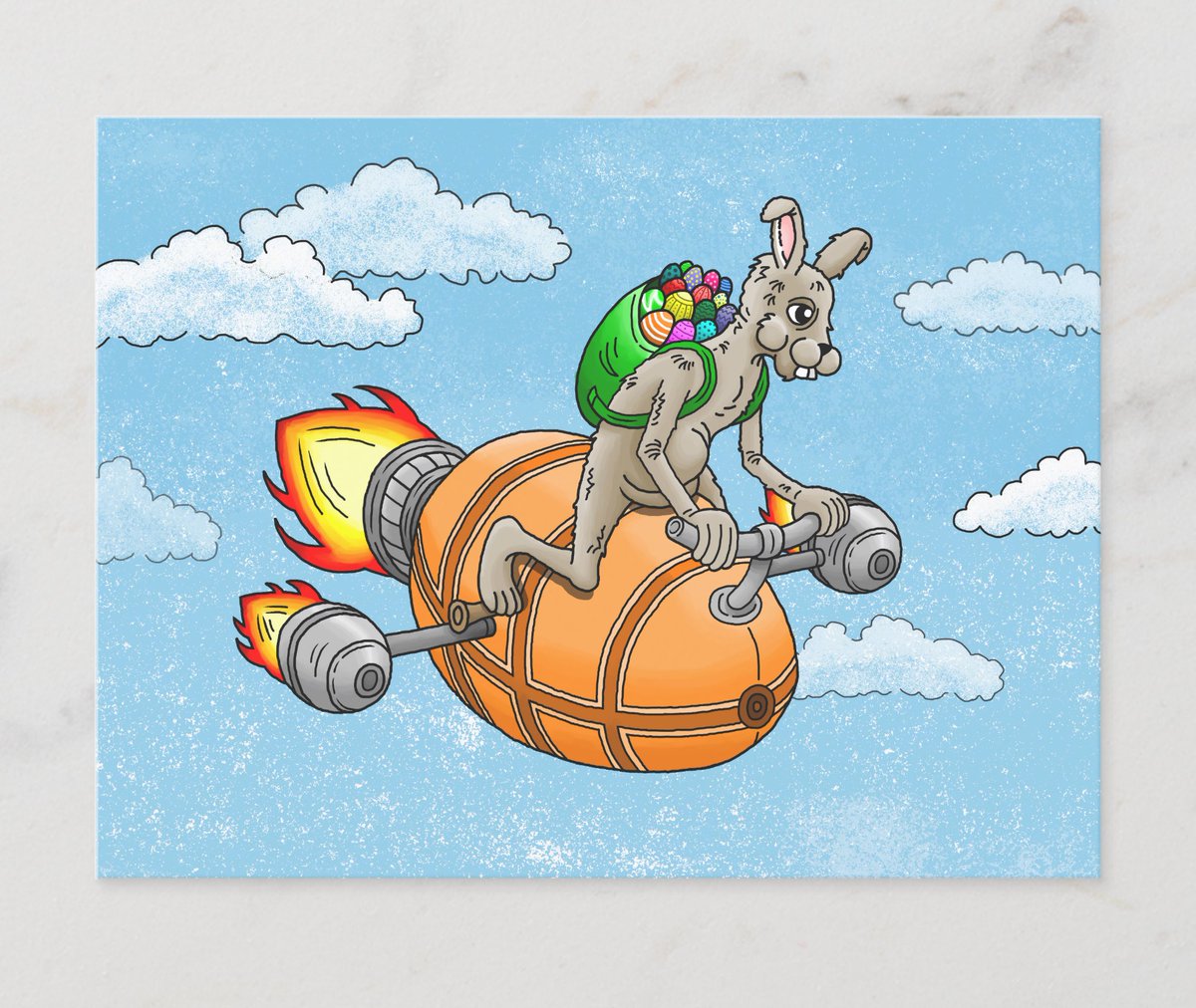 restarter2022's tweet image. Rocket Bunny's Easter Postcard
zazzle.com/z/avknre7q?rf=…
#postcard #holidaycard #eastercard #HappyEaster #Easter2025 #EasterEgg #bunny #rabbit #RABBITS #easterbunny #holidays #Rocket #sciart #CartoonArt