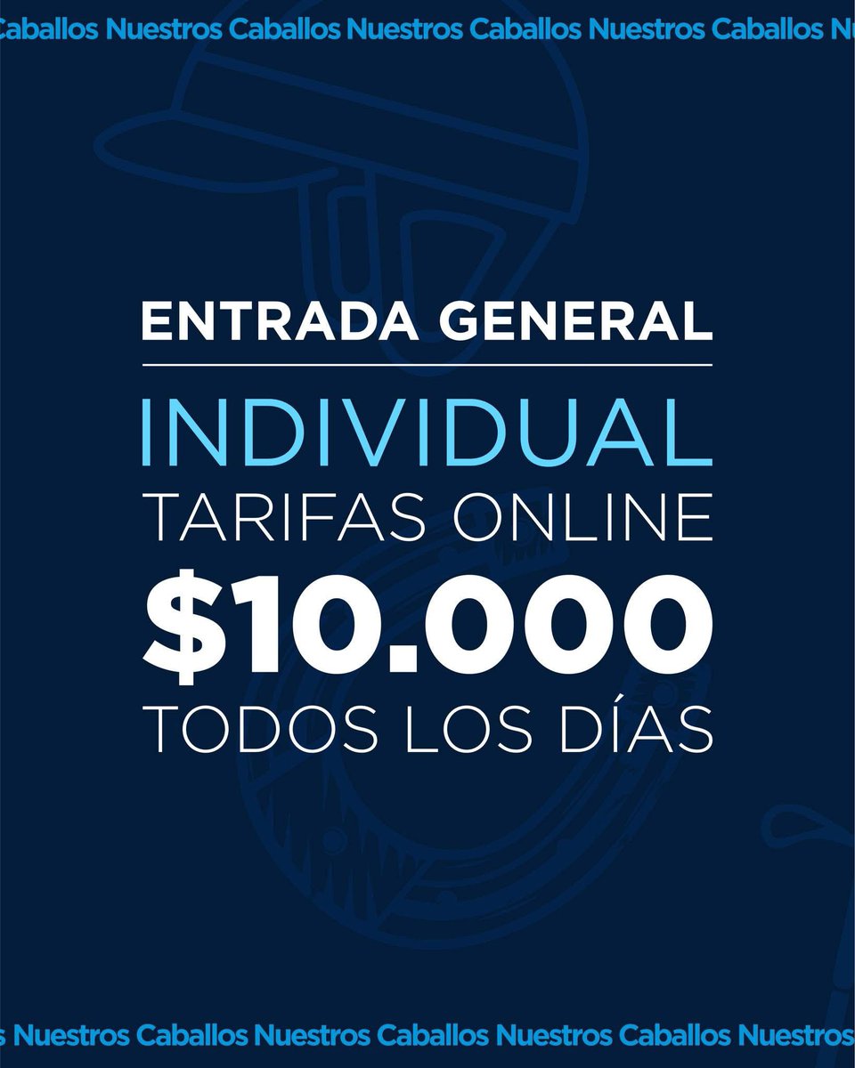 NCaballos's tweet photo. Cada vez falta menos para vivir momentos únicos en La Rural. 🐎
Deslizá para conocer las promos y conseguí tu entrada en https://t.co/1Ql1JCrSHW 🎟️ ​

¡Te esperamos! 🌟

#NuestrosCaballos2025 #MomentosÚnicos https://t.co/u9iCnTZvjX