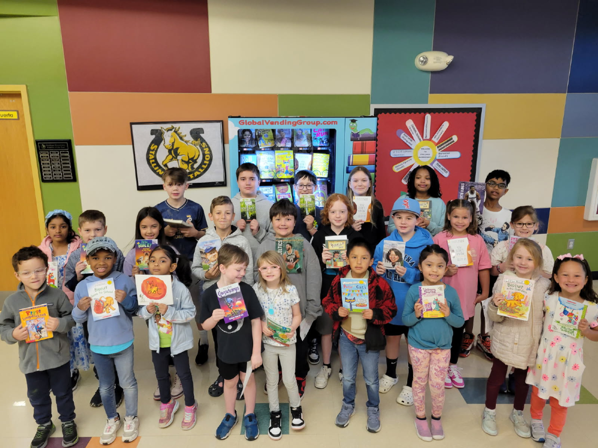Congratulations to our Golden Ticket winners who each received a Gold Coin for our Book Vending Machine!  All of our students are showing great character traits. We are so proud of our Stallions!!  <a href="/AGHoulihan/">Andrew G. Houlihan</a> <a href="/UCPSNC/">Union County Public Schools</a>