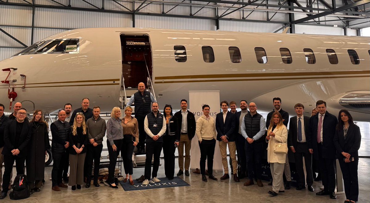 voluxis's tweet image. Today we held an exclusive pre-launch viewing of our new Global 7500, which will be joining our private jet fleet for charter. Keep an eye out over the coming weeks for the official launch of this stunning aircraft. #newaircraft #privateaviation #privatejet #fleet #charter