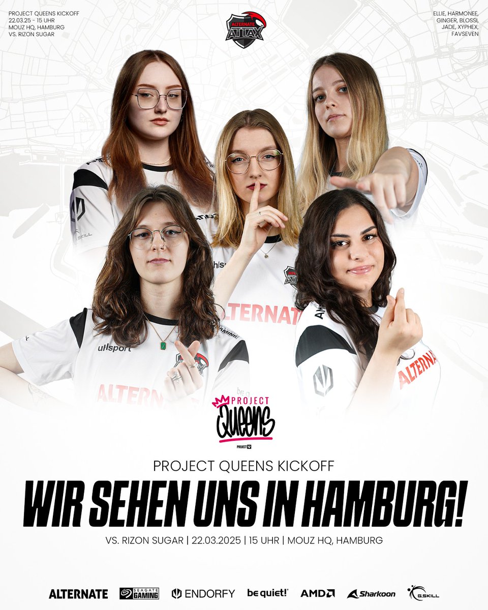 Am 22.03.25 findet das <a href="/projectvgg/">PROJECT V</a> x <a href="/valleague_dach/">HanseMerkur Challengers DACH</a> Kickoff-Event in Hamburg statt! 🔥

Hast du dir dein Ticket schon gesichert? Falls nicht, wird es höchste Zeit! 👇
🎫 bit.ly/PQ-Challengers…

Wir sehen uns! 😎

#aufgehtsattax