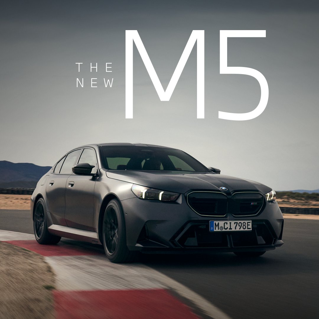 Potencia sin límites y eficiencia electrificada. El nuevo BMW M5 lo tiene todo. 🔥

#TheNewM5