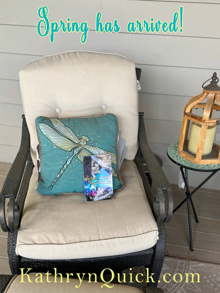 KQuickAuthor's tweet image. Spring has arrived! Now if the weather could cooperate. 🙄

#springhasarrived #read #readers #reading #booksbooksbooks #kathyequickauthor #kathrynquickauthor #SolidGoldBachelor #TheWildRosePress #booklovers #booktwitter #HEA kathrynquick.com