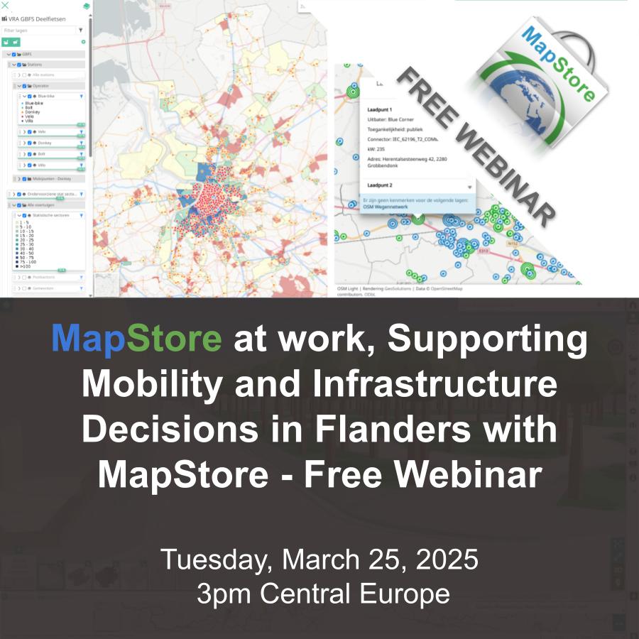 GeoSolutions ๐ฎ๐น ๐บ๐ธ ๐ช๐บ ๐ (@geosolutions_it) on Twitter photo ๐ A new #MapStore #free #webinar from GeoSolutions is coming!๐
Weโre proud to share how #MapStore is powering next-generation geospatial solutions for #Vlaanderen's Department of Mobility and Public Works (DMOW)! ๐บ๏ธโจ
In collaboration with our partner <a href="/GeoSolutions_NV/">Geo Solutions NV</a> from ๐ A new #MapStore #free #webinar from GeoSolutions is coming!๐
Weโre proud to share how #MapStore is powering next-generation geospatial solutions for #Vlaanderen's Department of Mobility and Public Works (DMOW)! ๐บ๏ธโจ
In collaboration with our partner <a href="/GeoSolutions_NV/">Geo Solutions NV</a> from