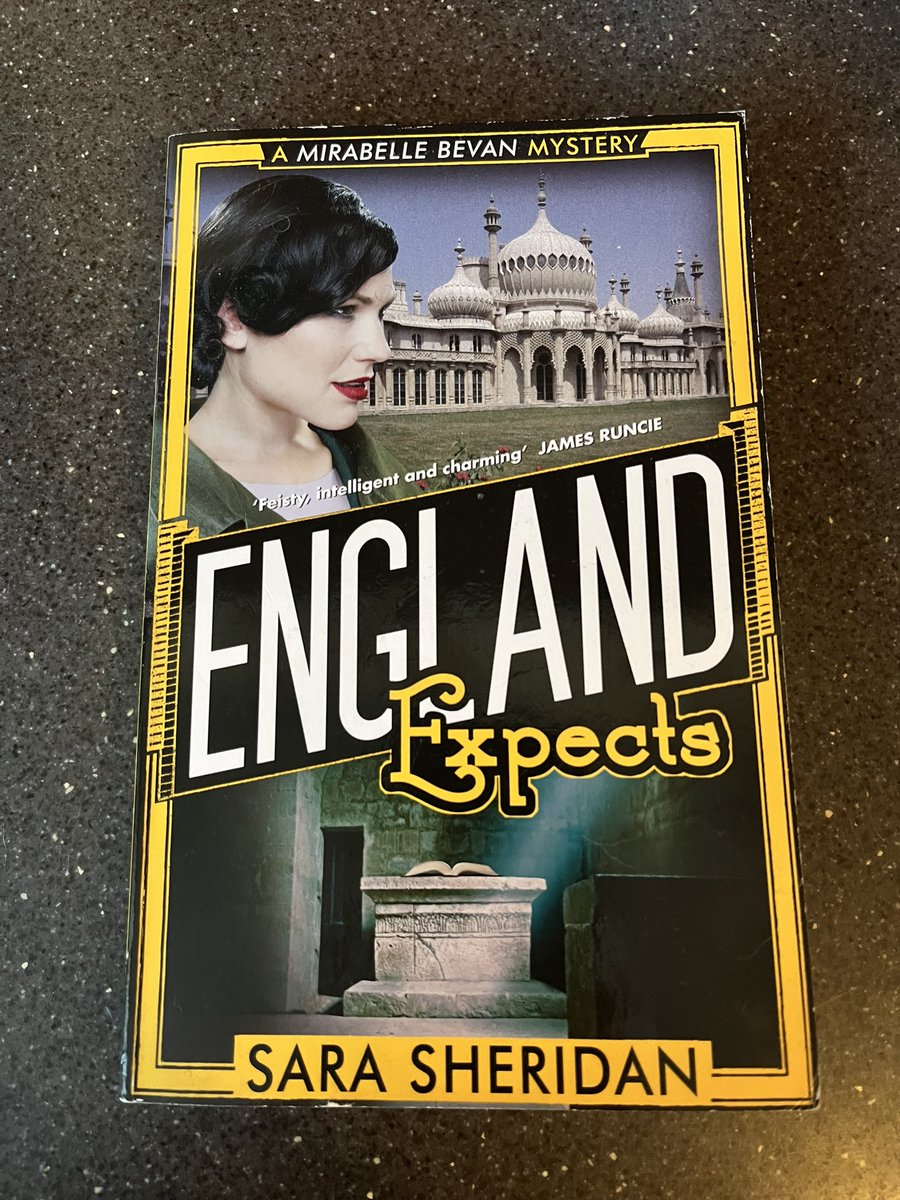 JenGoodall78's tweet photo. The Mirabelle Bevan series from @sarasheridan is just fabulous and I’ve thoroughly enjoyed the third instalment #EnglandExpects 📚❤️👍 https://t.co/wv2F134vKe