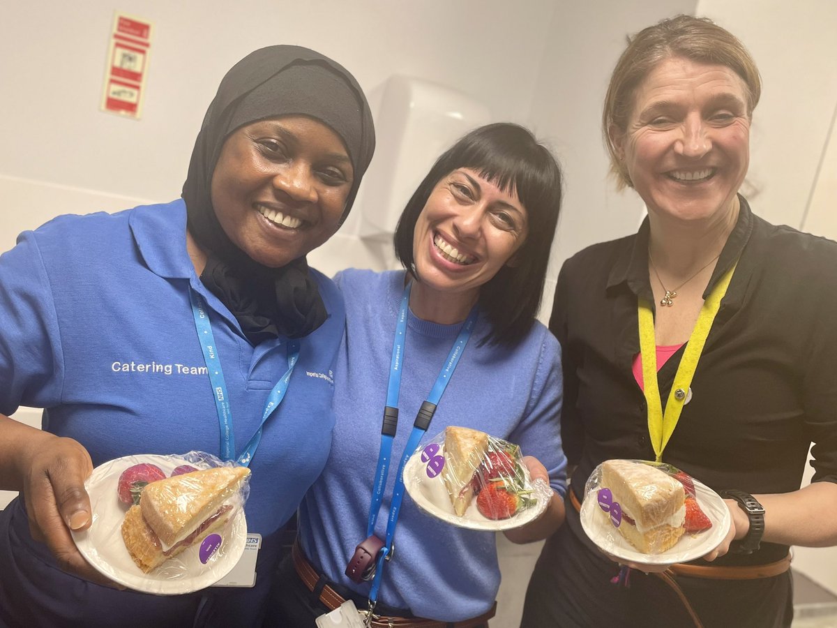 Annette Rugyendo RD (@annette_rd) on Twitter photo 🍰🍓Sweet Treats & Smiles🍓🍰
Our Little Patient Warriors go through so much and seeing them smile is our greatest reward. It’s our pleasure to serve our Tiny Tummies a huge slice of yumminess this afternoon 💙 #nhweek2025
<a href="/NHWeek/">N&H Week</a> <a href="/ImperialPeople/">Imperial People 💙</a> <a href="/KatieElwig/">Katie Elwig</a> <a href="/BDA_Dietitians/">British Dietetic Association</a> 🍰🍓Sweet Treats & Smiles🍓🍰
Our Little Patient Warriors go through so much and seeing them smile is our greatest reward. It’s our pleasure to serve our Tiny Tummies a huge slice of yumminess this afternoon 💙 #nhweek2025
<a href="/NHWeek/">N&H Week</a> <a href="/ImperialPeople/">Imperial People 💙</a> <a href="/KatieElwig/">Katie Elwig</a> <a href="/BDA_Dietitians/">British Dietetic Association</a>