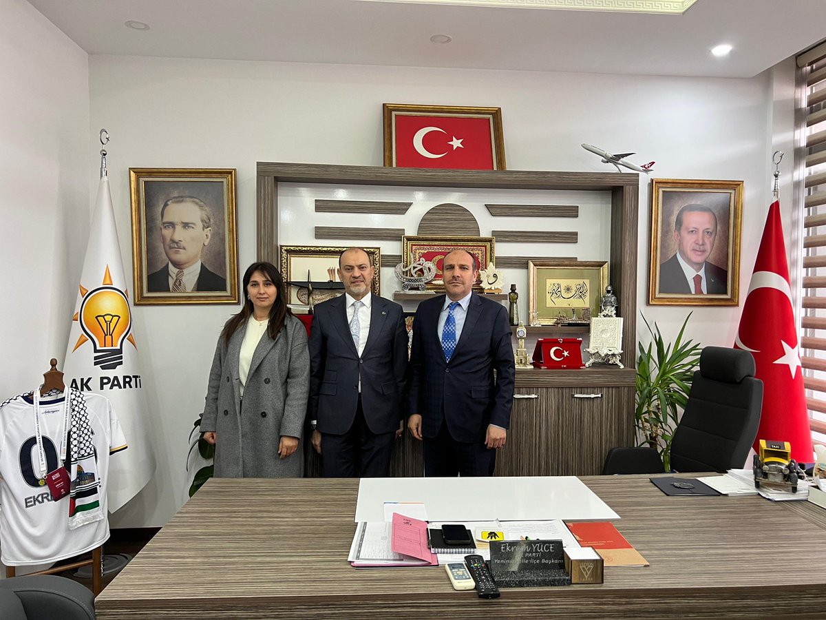 📍 AK Parti Yenimahalle İlçe Başkanlığı

Necip Fazıl Kısakürek AİHL Müdürü Fahrettin Dağ’ı ilçe başkanlığımızda misafir ettik.

Nazik ziyaretleri için teşekkür ederiz.