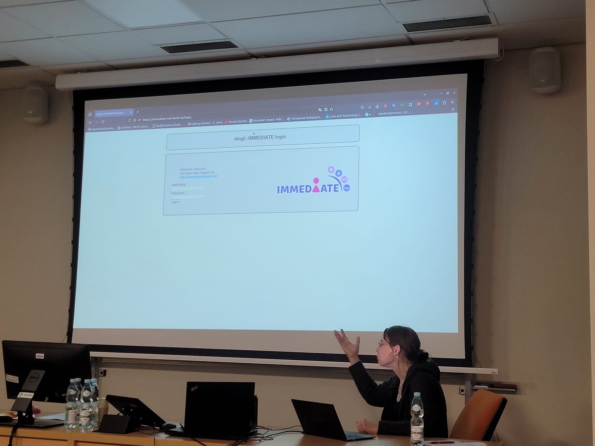 👀 A productive day here at IMMEDIATE:
🔹WP1 showed the first version of the data management platform.
🔹WP2 shared cohort data analyses and statistical insights.
🔹WP3 marked the end of the PoC study—now the analysis phase.
Looking forward to another insightful day ahead! 🚀