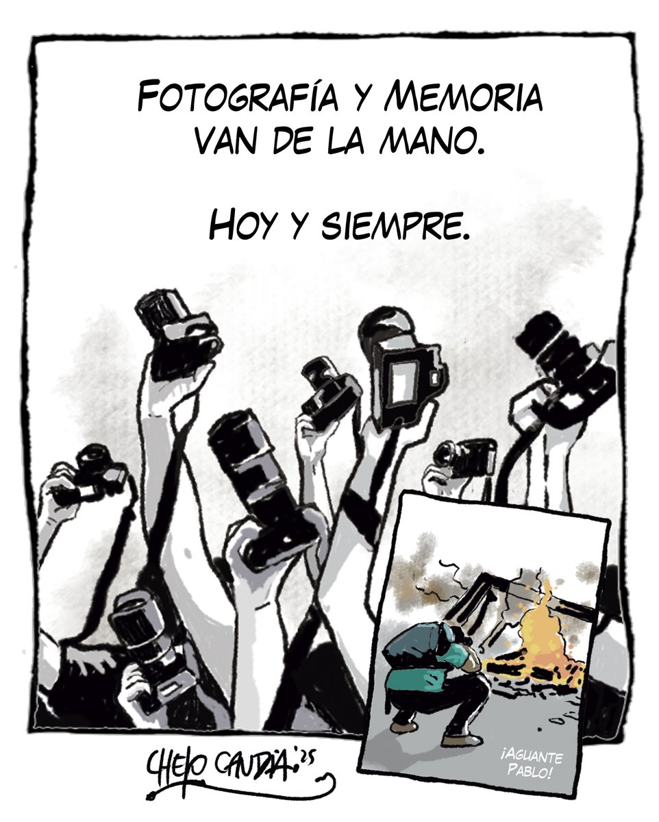 ¡FOTOGRAFÍA Y MEMORIA... HOY Y SIEMPRE!
#pablogrillo
#MarchaJubilados
#MemoriaVerdadYJusticia
#memoria
#marchadejubilados
(Si te gusta mi trabajo, te invito a apoyarme en cafecito.app/chelocandia para poder seguir generando material gráfico gratuito en redes).