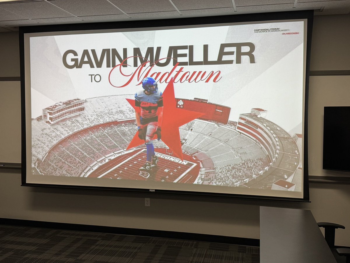 Gavin Mueller (@gavin_mueller3) on Twitter photo Amazing trip to Madison!! Couldn’t ask for a better experience, got to meet with the whole tight end room and felt like one of the guys! My guys <a href="/ZachZilmJr/">Zach Zilm Jr.</a> and <a href="/NateLetton/">Nate Letton</a> took care of me and my dad with everything we needed! Extremely grateful! <a href="/BadgerFootball/">Wisconsin Football</a> <a href="/CoachFick/">Luke Fickell</a> Amazing trip to Madison!! Couldn’t ask for a better experience, got to meet with the whole tight end room and felt like one of the guys! My guys <a href="/ZachZilmJr/">Zach Zilm Jr.</a> and <a href="/NateLetton/">Nate Letton</a> took care of me and my dad with everything we needed! Extremely grateful! <a href="/BadgerFootball/">Wisconsin Football</a> <a href="/CoachFick/">Luke Fickell</a>