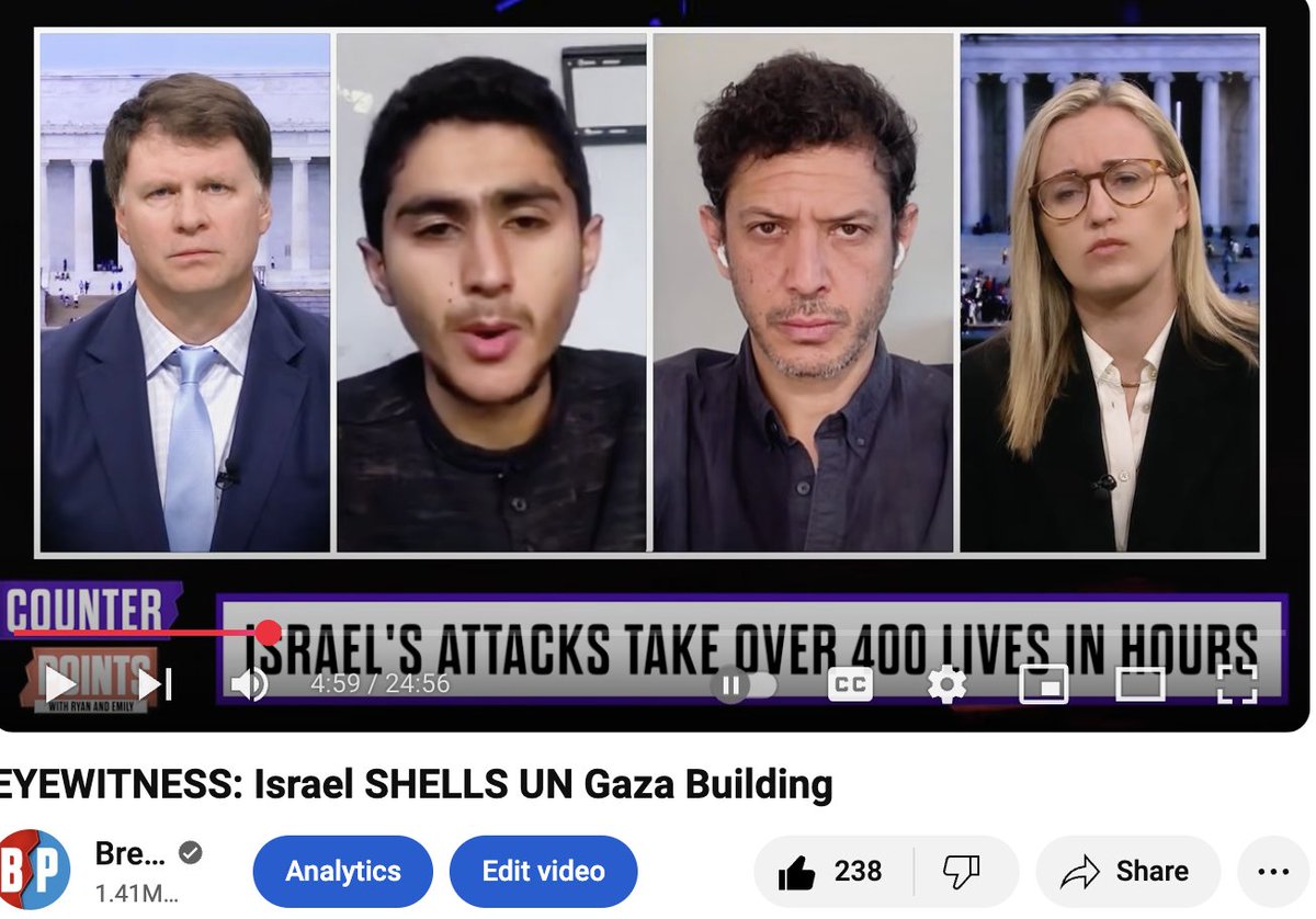 Powerful segment today with <a href="/AbubakerAbedW/">Abubaker Abed</a> and <a href="/sharifkouddous/">Sharif Kouddous شريف عبد القدوس</a> 

I'm not allowed by elon to put it here but you should go find it