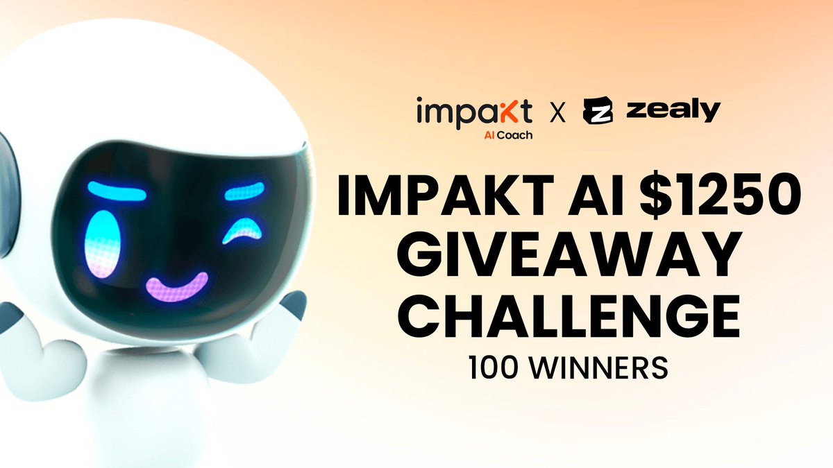 impaktofficial's tweet image. Impakt Zealy Campaign is LIVE! 🚨

🏆 $1,250 USDT in Rewards up for grabs! Are you ready to climb the leaderboard and secure your share?

💰 Top rewards:
🥇 1st place - $100
🥈 2nd place - $80
🥉 3rd place - $70
💪 Rewards for the Top 100 participants!
🚀 Check the leaderboard…