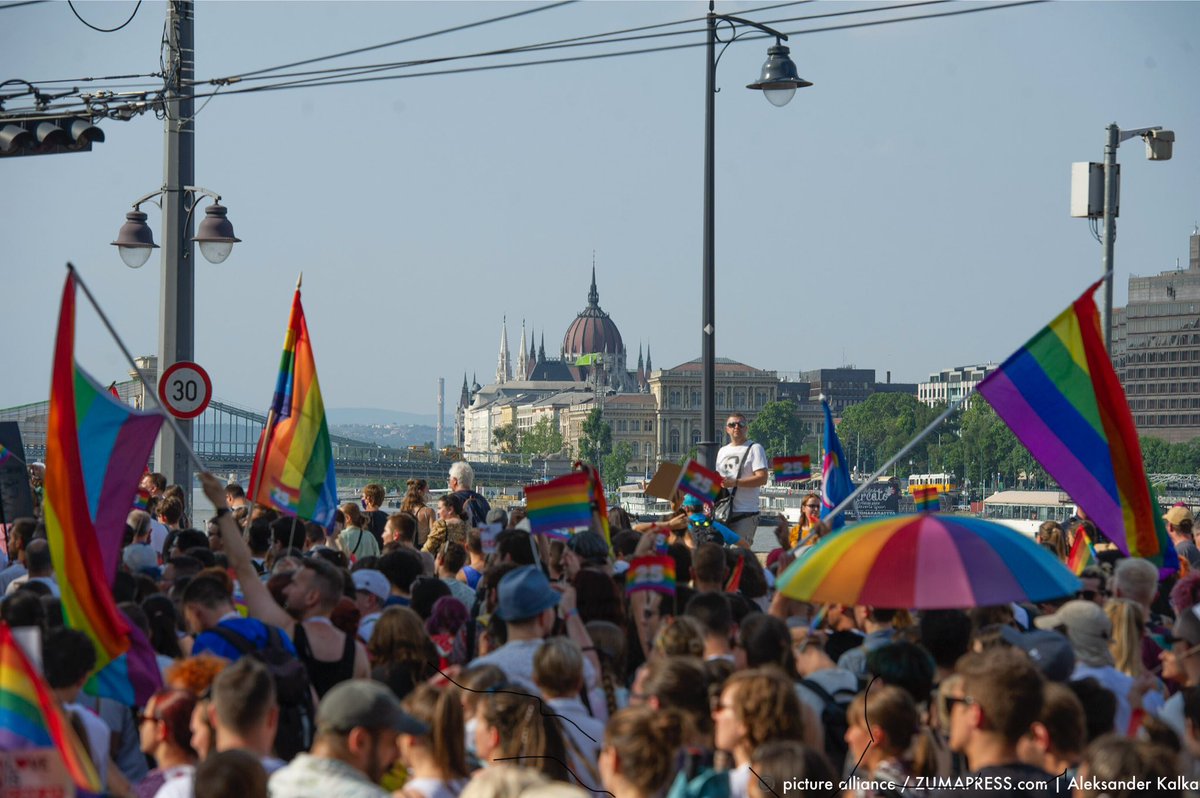 Diversity is not a threat but our strength. We regret that a new law in #Hungary restricts the rights of the #LGBTQ+ community and freedom of assembly. Everyone should be able to be proud &amp; visible—without restrictions. #Pride matters 🏳️‍🌈🇪🇺