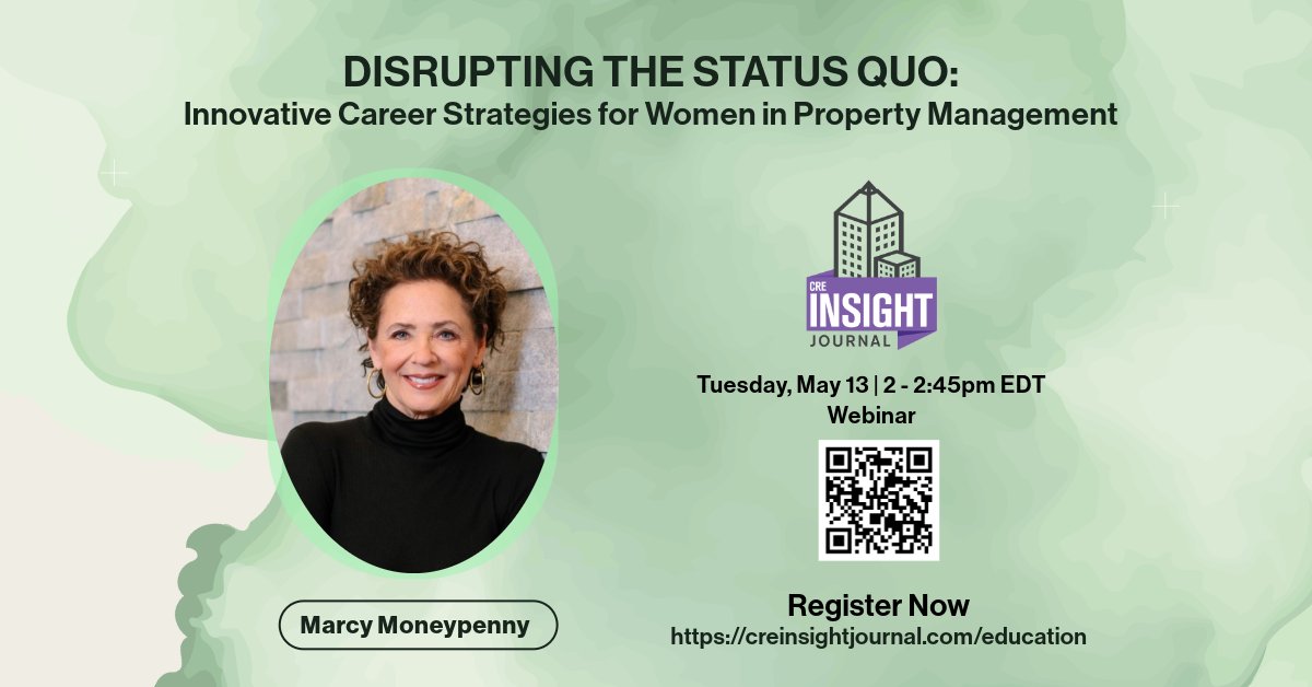 Disrupting the Status Quo: Innovative Career Strategies for Women in Property Management, a CRE Insight Journal Webinar

Register Now!

portal.bomageorgia.org/events/event-d…
