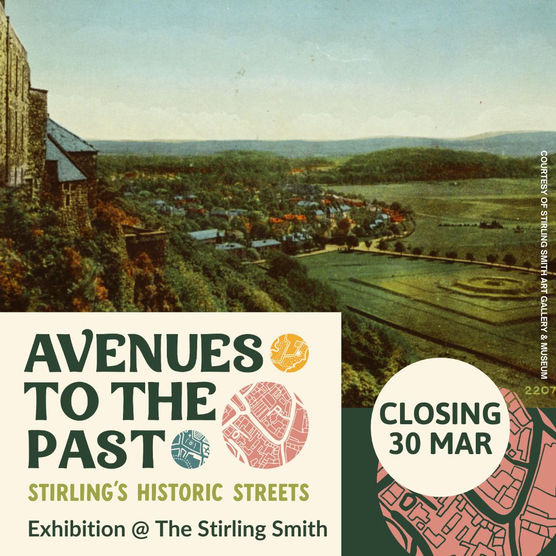 Stirling City Heritage Trust (@stirlingcht) on Twitter photo Have you visited our exhibition <a href="/smithmuseum/">The Stirling Smith</a>? As the #Stirling900 draws to a close, discover the stories of Stirling’s wide leafy avenues, narrow urban streets, and winding lanes. Explore Avenues to the Past: Stirling's Historic Streets, until 30 March
bit.ly/SCHTexhibition… Have you visited our exhibition <a href="/smithmuseum/">The Stirling Smith</a>? As the #Stirling900 draws to a close, discover the stories of Stirling’s wide leafy avenues, narrow urban streets, and winding lanes. Explore Avenues to the Past: Stirling's Historic Streets, until 30 March
bit.ly/SCHTexhibition…