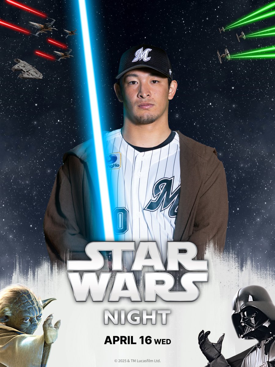 May the Force be with you. 2025.04.16 WED フォースの力で勝利を