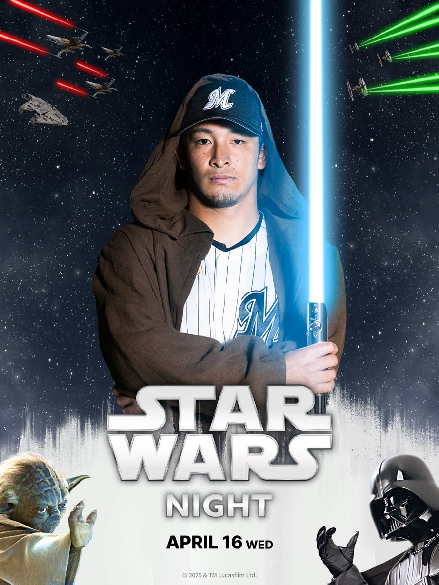 May the Force be with you. 2025.04.16 WED フォースの力で勝利を