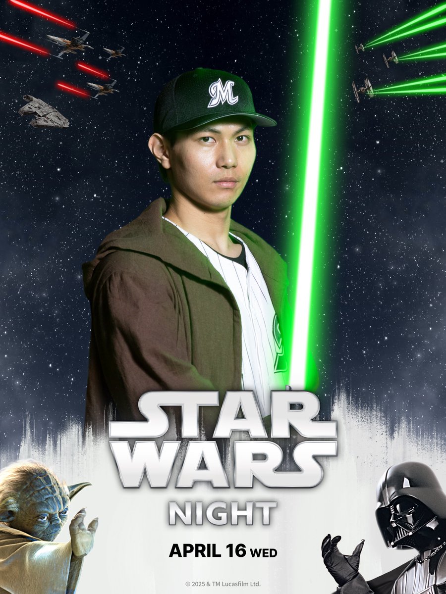 May the Force be with you. 2025.04.16 WED フォースの力で勝利を