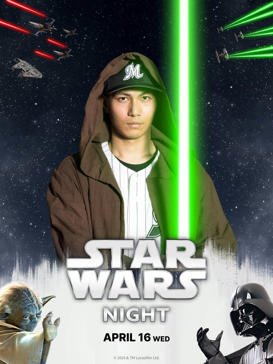 May the Force be with you. 2025.04.16 WED フォースの力で勝利を