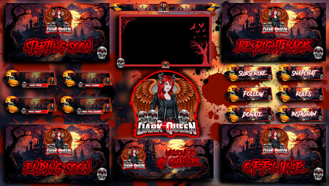 Do you want this killer overlay design for yourself.
Feel free to DM me&lt;😊❤️
#overlay #overlays #smallstreamersconnect #twitchoverlay #streamoverlay #animation #Animations #3danimation #3danimations #animator #twitch #Kick
