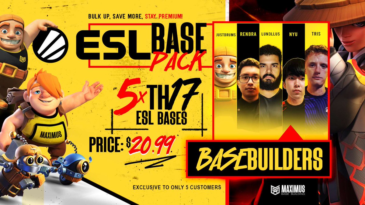 Maximus Base Building tweet media