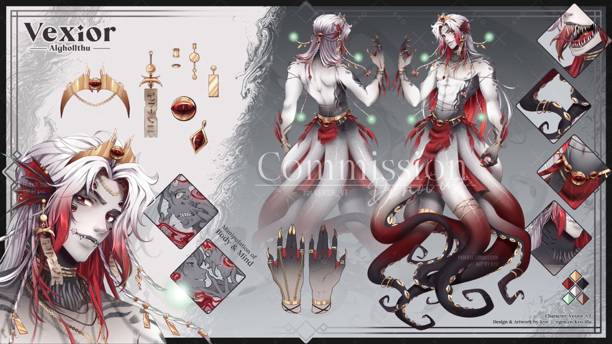 Character-Design für <a href="/VexiorVtuber/">Vexior</a> ❤️
