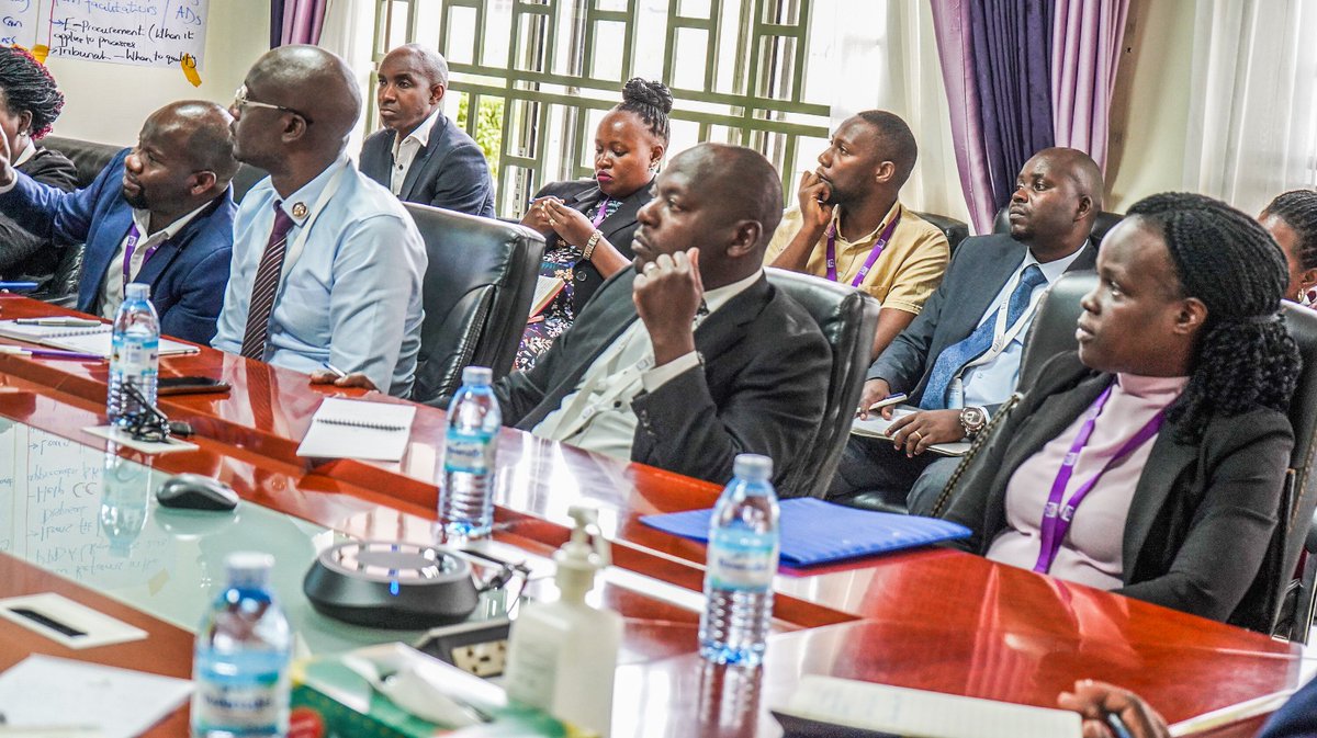 LDC_Uganda's tweet photo. Heads of Department, Sections, Units, and Contracts Committee participated in a specialized training aimed at strengthening their knowledge on procurement and disposal processes. The training was facilitated by PPDA. #ProcurementTraining #CapacityBuilding https://t.co/gWUPheUAoy
