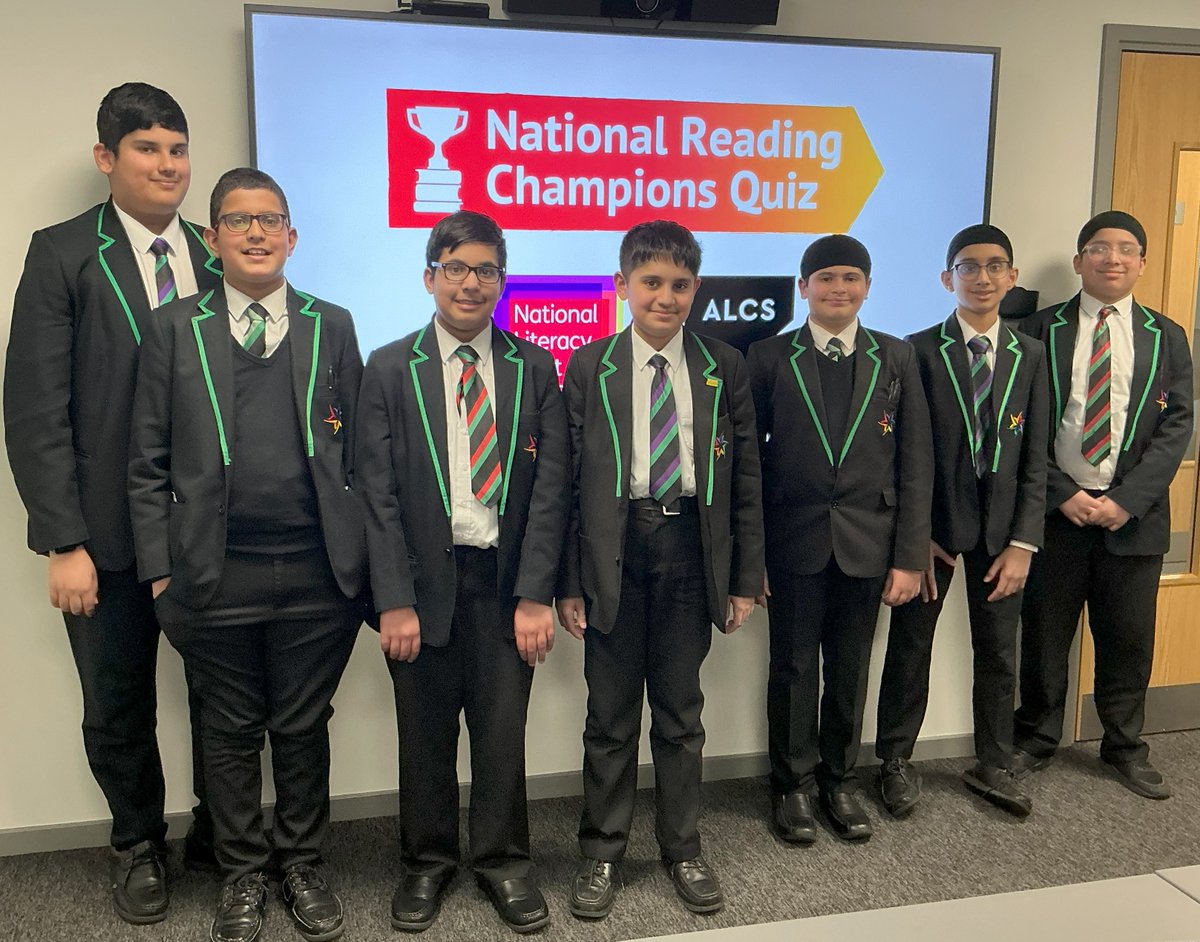 So proud of our two teams of learners who took part in the National Reading Champions Quiz regional heat today. 🤩📚 
The competition was tough, but everyone did brilliantly and enjoyed the experience. We wish the winners all the best for the final in London in May. #NRCQuiz2025