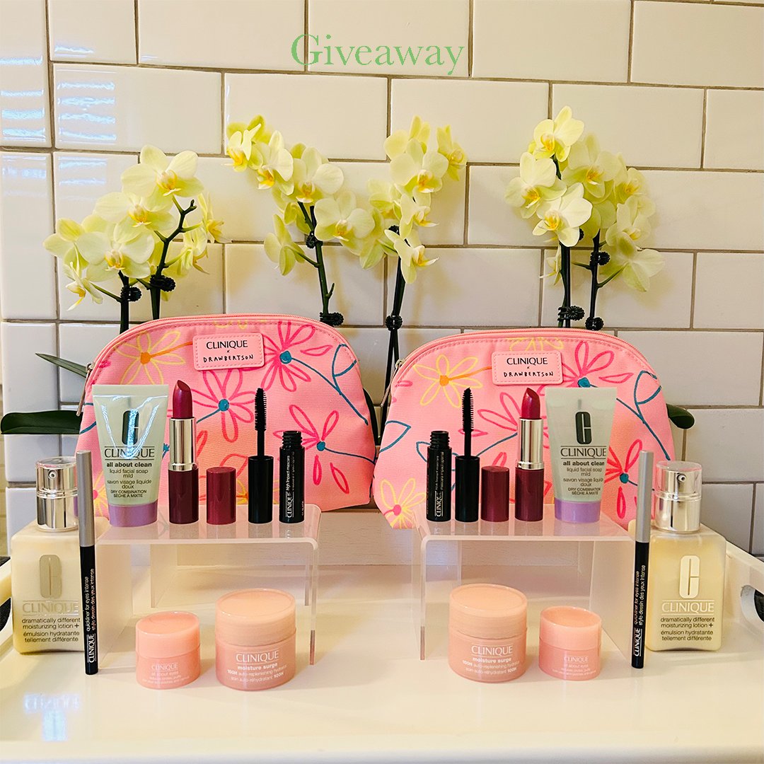 I’m giving away 2 Clinique GWP sets + DDML on X. There is a set for you &amp; one for your BFF. To enter for your chance to #win, follow <a href="/davelackie/">dave lackie</a> &amp; RT #canada (ends 04/02) (Spend $65 on Clinique at Shoppers now to April 2 &amp; receive a free GWP)