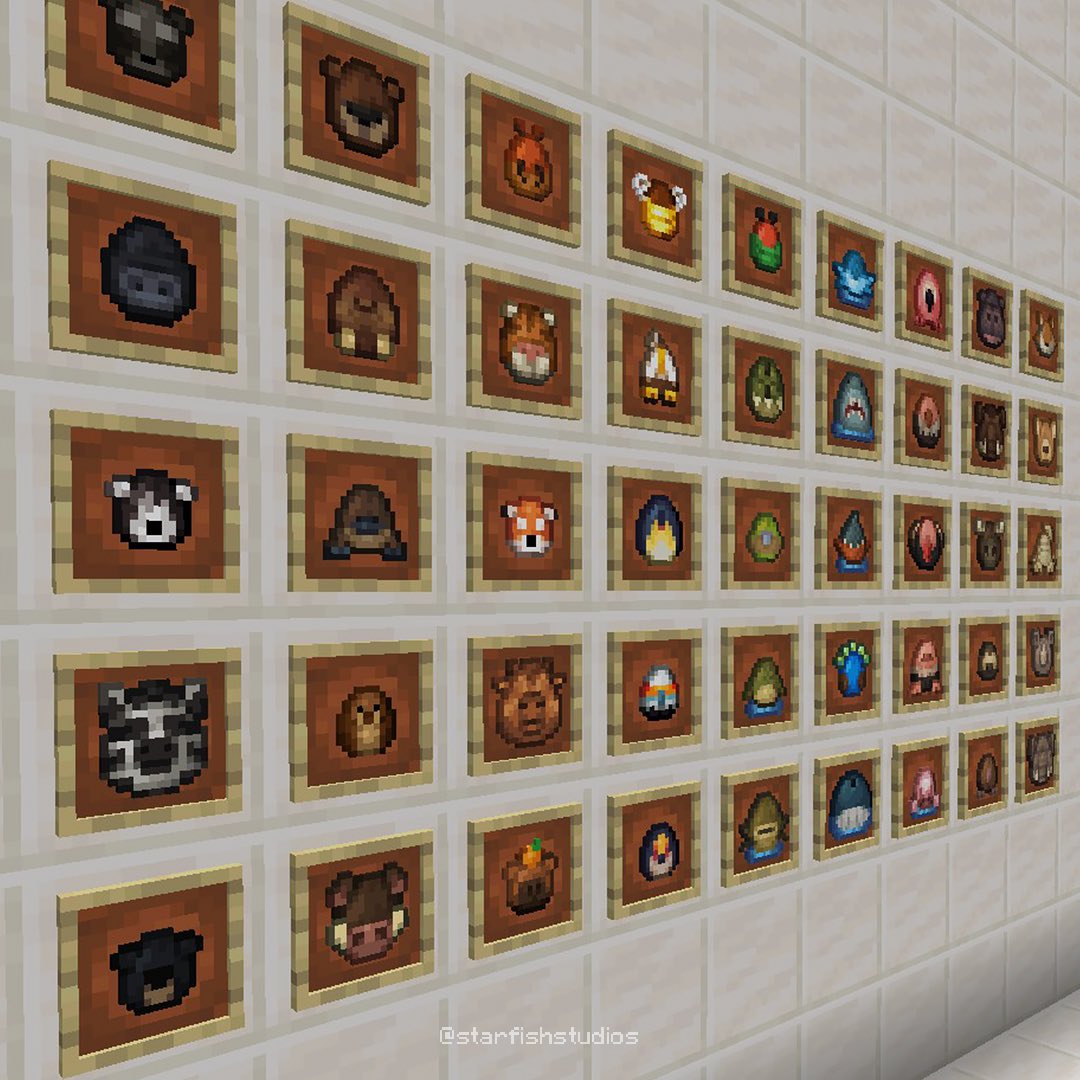 StarfishStudios's tweet image. The Naturalist Bedrock Add-On 3.0 Update soon approaches! We’re retexturing all our spawn eggs and added a few more animals/features.😉 

#Minecraft #Naturalist #AddOn