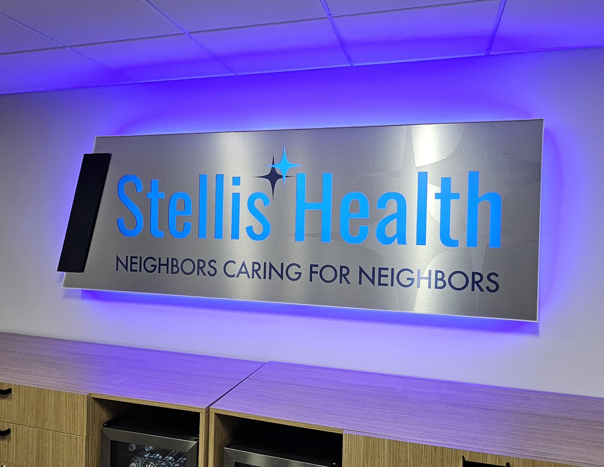 KJ_Branding's tweet image. We installed a really cool new sign yesterday for @stellishealth

If you have a business and need something awesome like this, give us a shout.  

#designcreateinstall #lightedsign