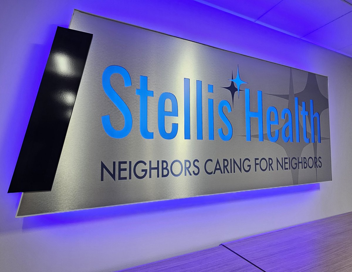KJ_Branding's tweet image. We installed a really cool new sign yesterday for @stellishealth

If you have a business and need something awesome like this, give us a shout.  

#designcreateinstall #lightedsign