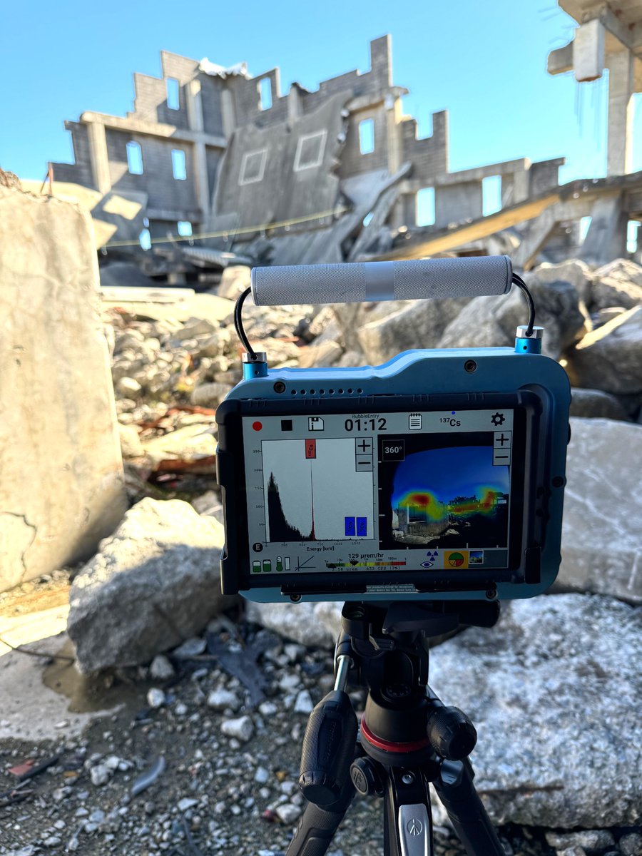 H3D's H420 at the #RDAX Dragon Spear event remotely scanned building rubble for #radiation hazards. The H420 ID'd, localized, &amp; imaged Cs-137 &amp; Co-60 in under 1.5 minutes. The H420's portability, performance, &amp; ease of use make it a great tool to use in operations such as this