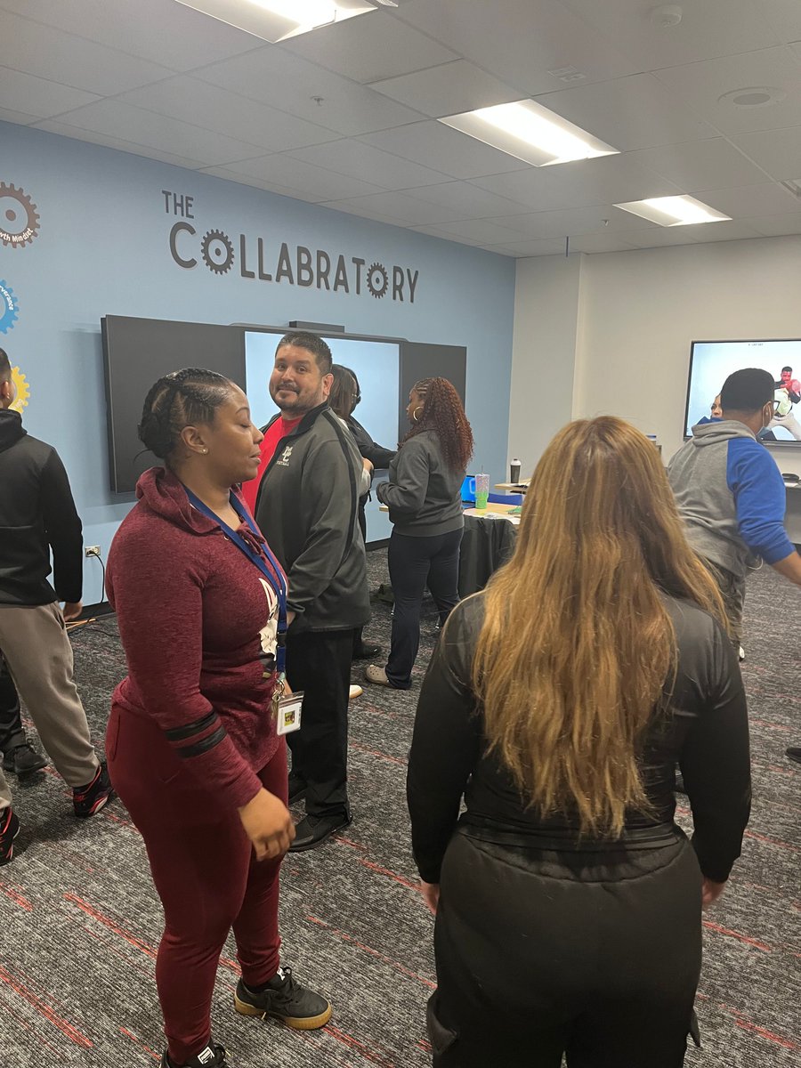 Hsdist157's tweet photo. CPI (Crisis Prevention Institute) training session in full swing.  Kudos to our Student Service Department and team.  #whatifhsdist157.org https://t.co/1y1dhGvHMH