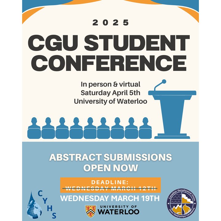 Today is the final day to submit abstracts for the <a href="/CGU_UGC/">CGU</a>  Student Conference taking place April 5th! Don't miss out on this opportunity to share research with your peers! 
Submit abstracts here: docs.google.com/forms/d/e/1FAI…